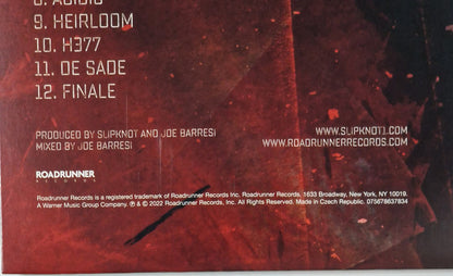 Slipknot - The End For Now... (VINYL 2xLP ROADRUNNER 075678637834 2022) | Mint (M) Mint (M) - METAL / NEW *SEALED*