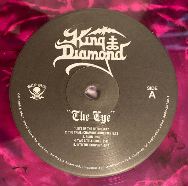 King Diamond - The Eye (PURPLE BLACK MARBLE VINYL LP METAL BLADE 039842515212 2020) | Mint (M) Mint (M) - METAL / NEW *SEALED*