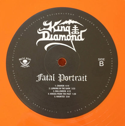 King Diamond - Fatal Portrait (ORANGE VINYL LP METAL BLADE 039842514710 2020) | Mint (M) Mint (M) - METAL / NEW *SEALED*