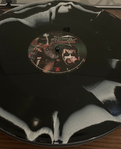 King Diamond - No Presents For Christmas (BLACK & WHITE MELT VINYL LP METAL BLADE 039842522760 2023) | Mint (M) Mint (M) - METAL / NEW *SEALED*