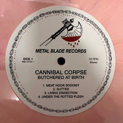 Cannibal Corpse - Butchered At Birth (SANGRIA VINYL LP METAL BLADE 3984-25191-1 2023) | Mint (M) Mint (M) - METAL / NEW *SEALED*