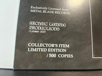 King DiamondAnd Black Rose - 20 Years Ago - A Night Of Rehearsal (BLACK VINYL LP NUMBERED ARCHAIC TEMPLE PRODUCTIONS TREASURE 003 2004) | NEW Near Mint (NM or M-) Near Mint (NM) - METAL / NEW *SEALED*