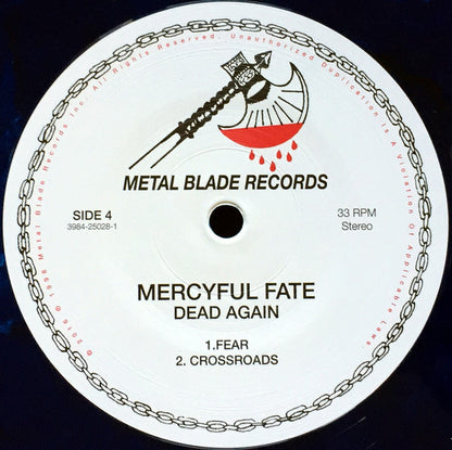 Mercyful Fate - Dead Again (BLACK VINYL 2xLP 180G METAL BLADE 3984-25028-1 2016) | Mint (M) Mint (M) - METAL / NEW *SEALED*