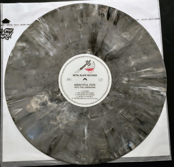 Mercyful Fate - Into The Unknown (BLACK WHITE MARBLE VINYL LP METAL BLADE 3984-25221-7 2023) | Mint (M) Mint (M) - METAL / NEW *SEALED*