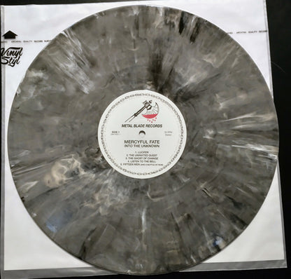 Mercyful Fate - Into The Unknown (BLACK WHITE MARBLE VINYL LP METAL BLADE 3984-25221-7 2023) | Mint (M) Mint (M) - METAL / NEW *SEALED*