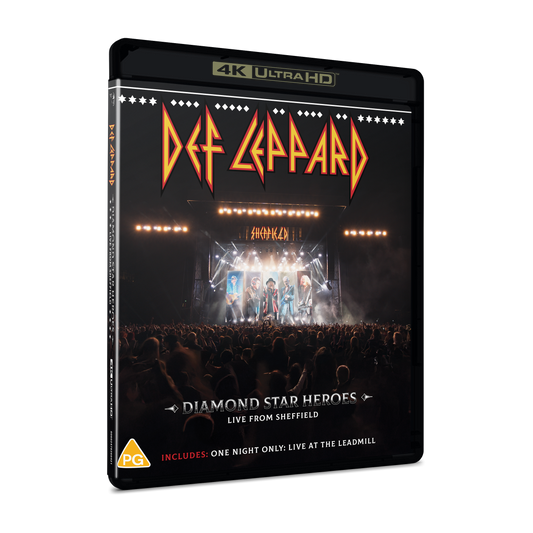 (PRE-ORDER 11/21/25) Diamond Star Heroes: Live From Sheffield (4K UHD) | - METAL *NEW*