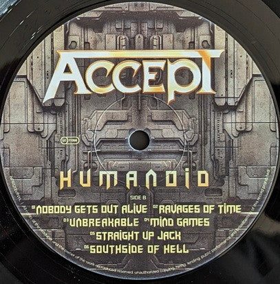 Accept - Humanoid | Mint (M) Mint (M) - METAL *SEALED*