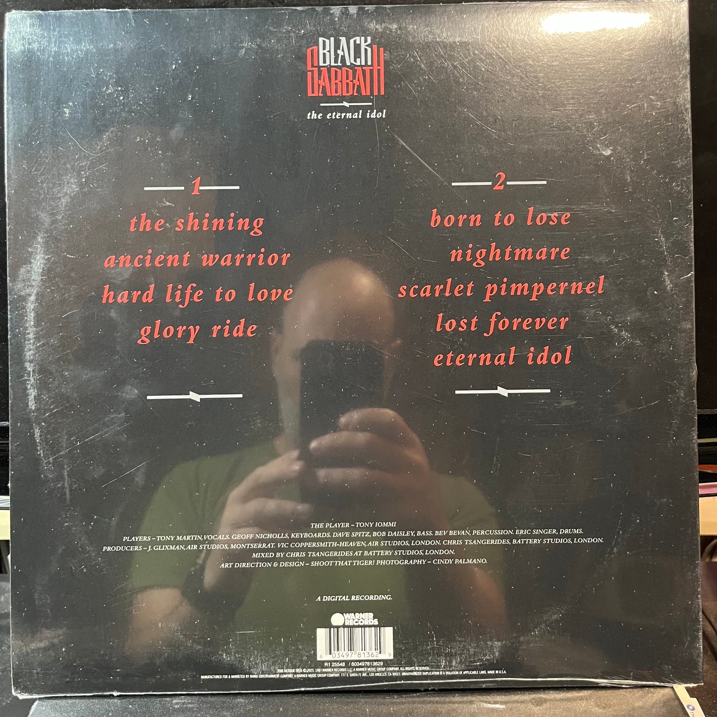 Black Sabbath - The Eternal Idol (VINYL LP Warner Records – 603497813629 2025) | Mint (M) Mint (M) - METAL *NEW*