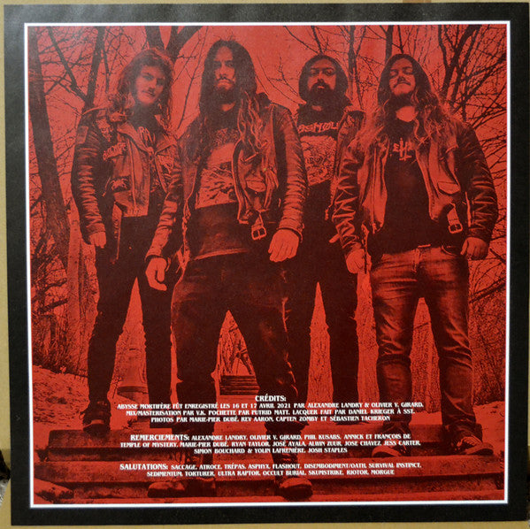 Abysse Mortifère (VINYL) | Mint (M) Mint (M) - METAL *NEW*