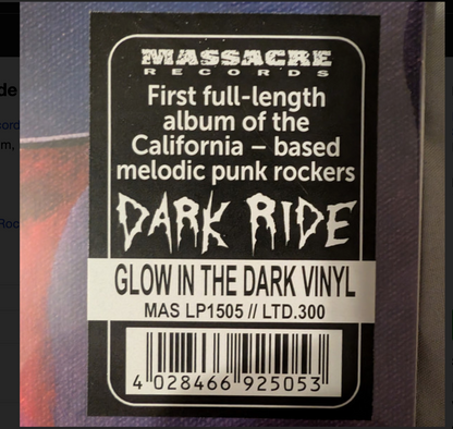 Dark Ride - (PRESALE 6/5/26) Blade Manor (WHITE/GREEN & GLOW IN THE DARK VINYL) | Mint (M) Mint (M) - METAL *NEW*