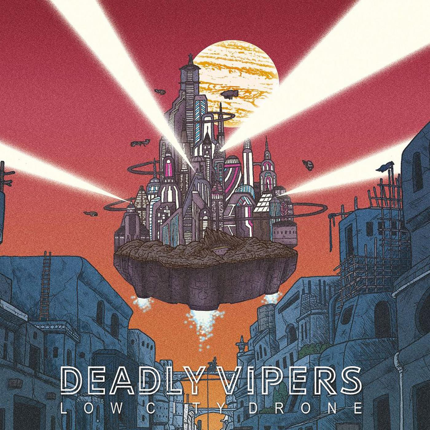 Deadly Vipers - Low City Drone (CD) | - METAL *NEW*