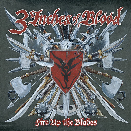 3 Inches Of Blood - Fire Up the Blades (Expanded) (CRIMSON FIRE VINYL) | - METAL *NEW*