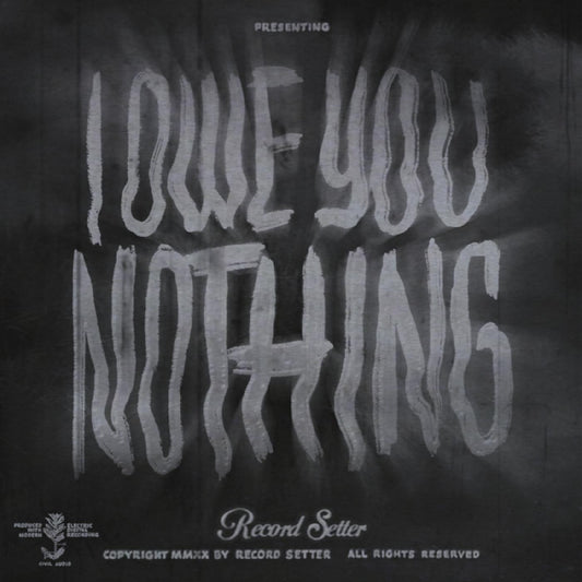 Record Setter - I Owe You Nothing (CD) | - METAL *NEW*