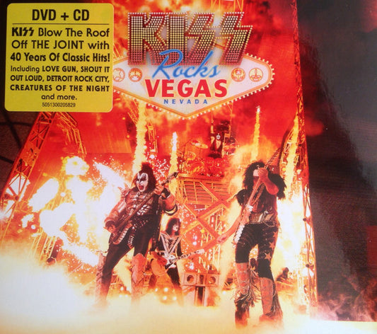 Kiss Rocks Vegas (CD DVD VINYL DIGIPAK) | - METAL *NEW*