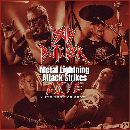 Mad Butcher - (PRESALE 6/26/26) Metal Lightning Attack Strikes Live - The Reunion Show (CD) | Mint (M) Mint (M) - METAL *NEW*