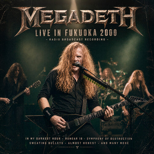 Megadeth - (PRESALE 7/17/26) Live in Fukuoka 2000 (2xCD) | Mint (M) Mint (M) - METAL *NEW*