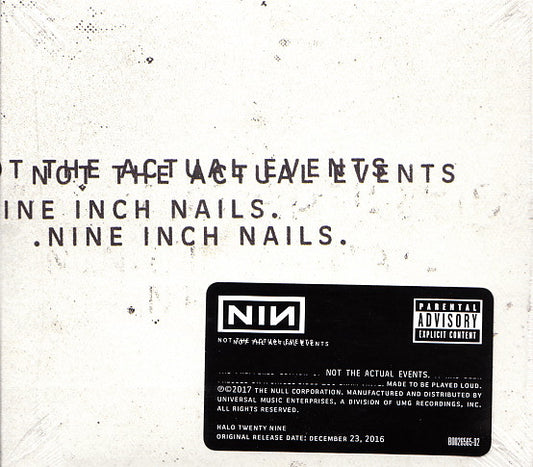 Not The Actual Events (CD) | Mint (M) Mint (M) - METAL *NEW*