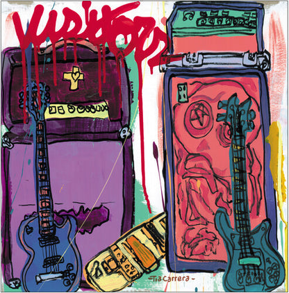 Tia Carrera - Visitors / Early Purple (180g Solid Purple VINYL) | NEW - METAL *NEWCOLOR*
