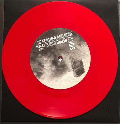 Of Feather And Bone / Reproacher Split (RED VINYL 7") | Mint (M) Mint (M) - METAL/PUNK *NEW/COLOR*