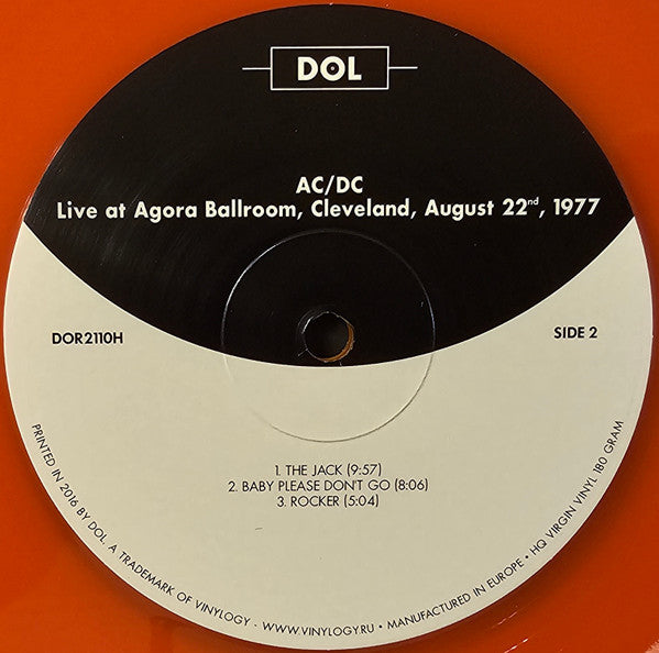 Live At Agora Ballroom, Cleveland, August 22, 1977 | Mint (M) Mint (M) - METAL *SEALED/COLOR*