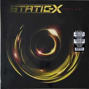 Static-X - Shadow Zone (Remastered)(Metallic Green And Gold Vinyl)*CREASE* | Mint (M) Excellent+ (EX+) - METAL *SEALED/COLOR*
