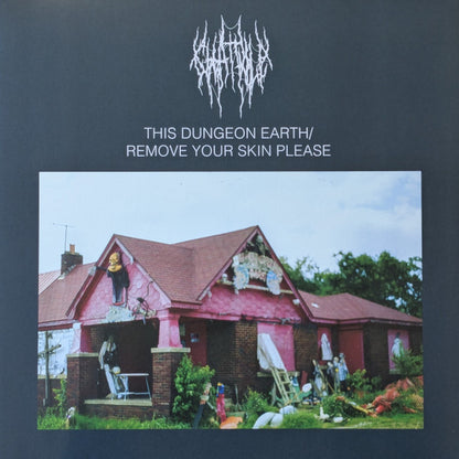 This Dungeon Earth / Remove Your Skin Please (TRANSPARENT SEA BLUE VINYL) | Mint (M) Mint (M) - METAL *SEALED/COLOR*