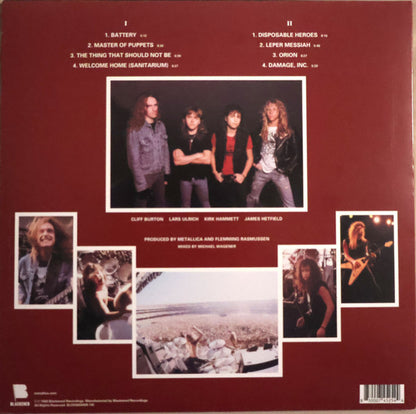 Master Of Puppets (RED BRICK VINYL) | - METAL *SEALED/COLOR*