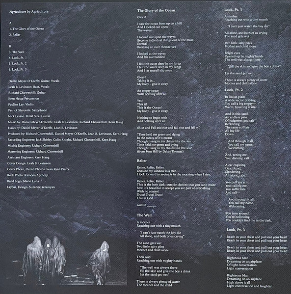 Agriculture (OXBLOOD VINYL) | - METAL *SEALED/COLOR*