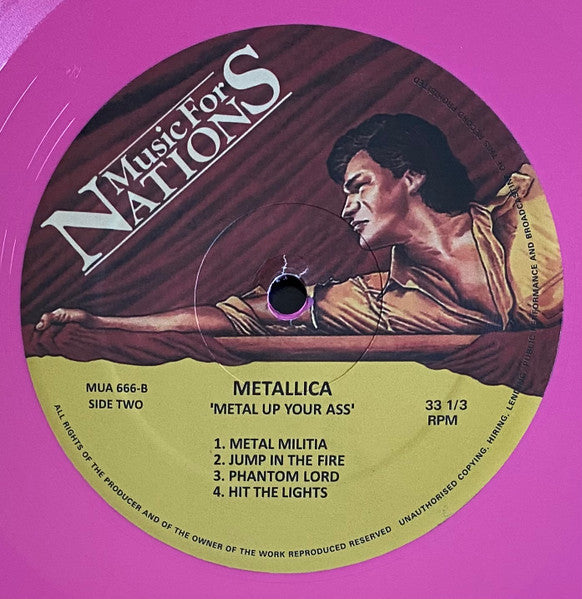 Metal Up Your Ass (COLOR VINYL) | Mint (M) Mint (M) - METAL *SEALED/COLOR*