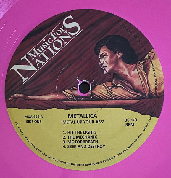 Metal Up Your Ass (COLOR VINYL) | Mint (M) Mint (M) - METAL *SEALED/COLOR*