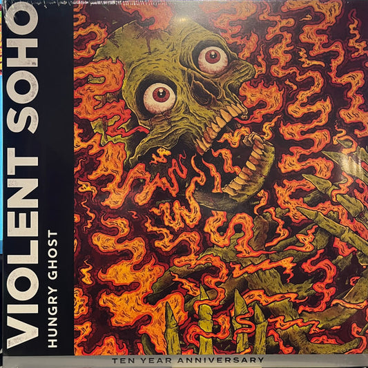 Hungry Ghost 10th Anniversary (ORANGE & RED SPLATTER VINYL) | Mint (M) Mint (M) - METAL *SEALED/COLOR*