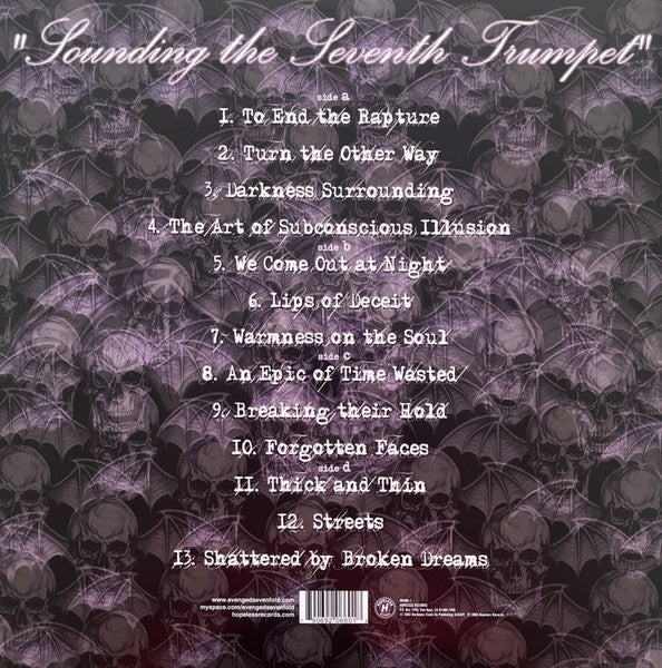 Sounding The Seventh Trumpet *TOP SEAM SPLITS* (PURPLE VINYL) | Mint (M) Excellent (EX) - METAL *SEALED/COLOR*