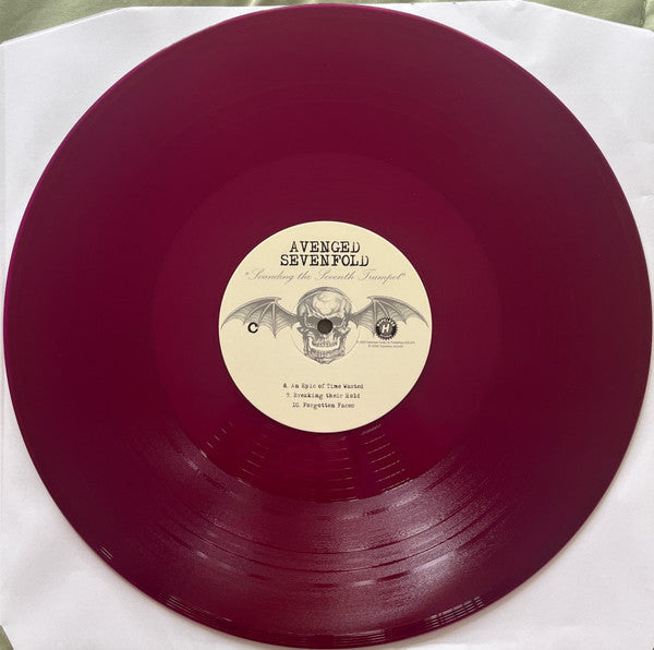 Sounding The Seventh Trumpet *TOP SEAM SPLITS* (PURPLE VINYL) | Mint (M) Excellent (EX) - METAL *SEALED/COLOR*