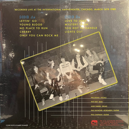Ufo - Lights Out Chicago | Mint (M) Mint (M) - METAL *SEALED/RED & BLACK SPLATTER*