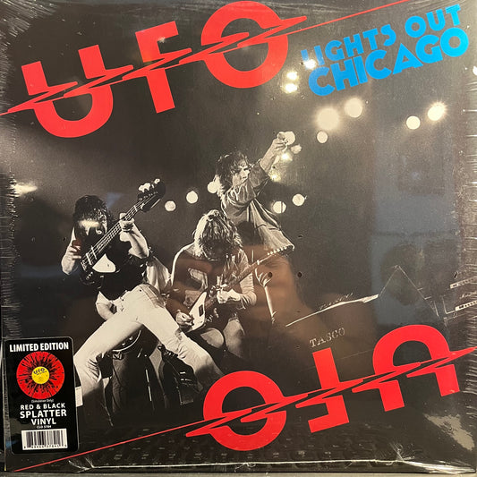 Ufo - Lights Out Chicago | Mint (M) Mint (M) - METAL *SEALED/RED & BLACK SPLATTER*