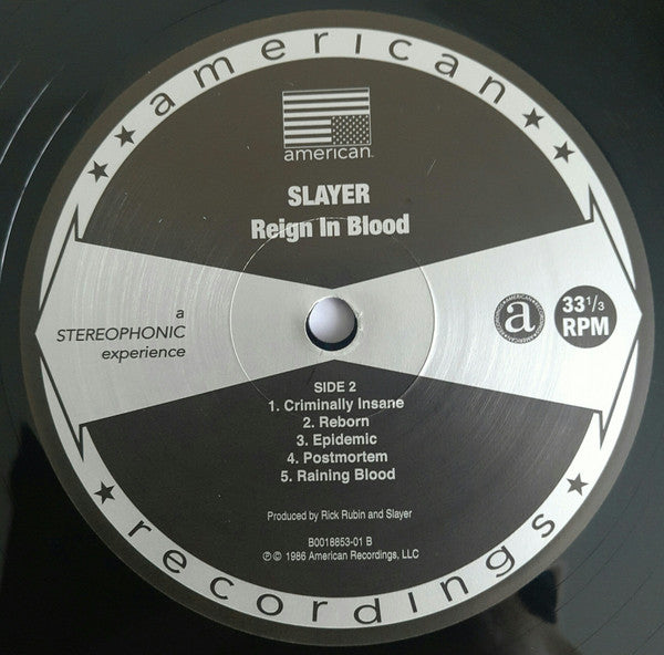 Reign In Blood (VINYL) | Mint (M) Mint (M) - METAL *SEALED*