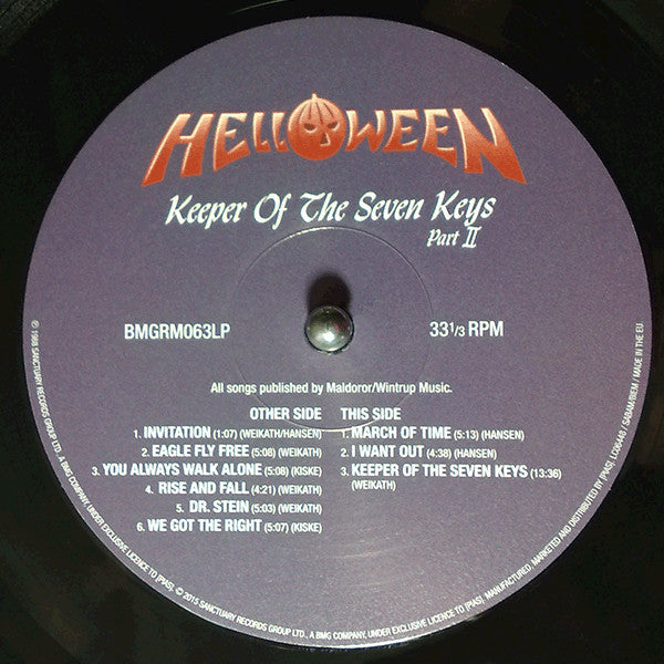 Keeper Of The Seven Keys (Part II)(VINYL) | Mint (M) Mint (M) - METAL *SEALED*