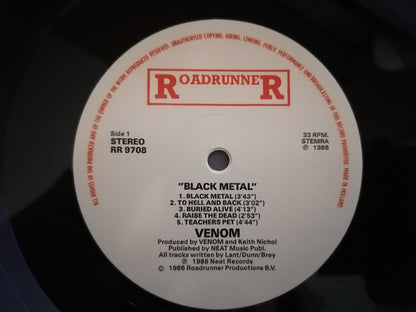 Black Metal (UNOFFICIAL VINYL) | Mint (M) Mint (M) - METAL *SEALED*