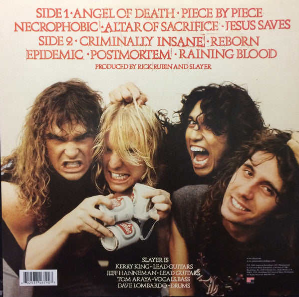 Reign In Blood (VINYL) | Mint (M) Mint (M) - METAL *SEALED*