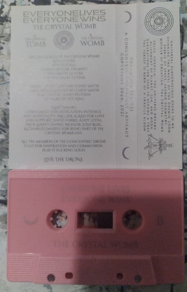Everyone Lives Everyone Wins - The Crystal Womb (CASSETTE) | Mint (M) Mint (M) - METAL *SEALED*