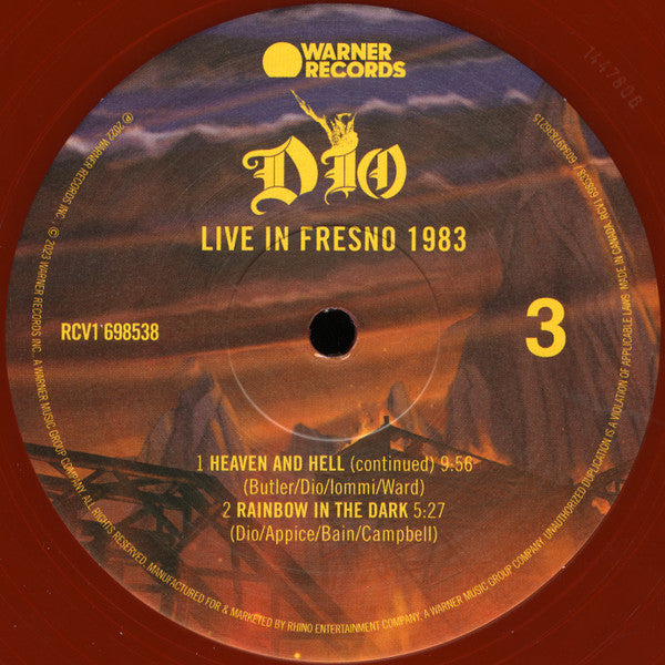 Live In Fresno 1983 (2xVINYL) | Mint (M) Mint (M) - METAL *SEALED*