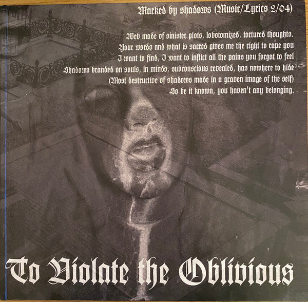 To Violate The Oblivious (2xVINYL) | Mint (M) Mint (M) - METAL *SEALED*