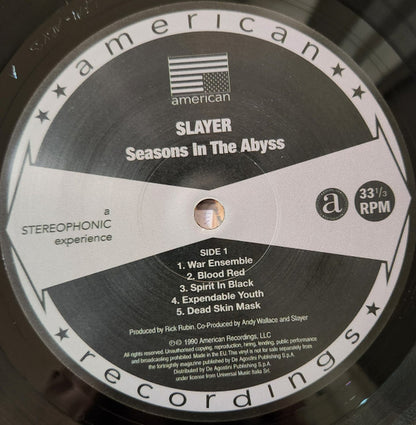 Seasons In The Abyss (VINYL) | - METAL *SEALED*
