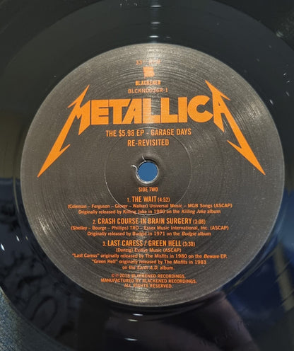 The $5.98 E.P. - Garage Days Re-Revisited (VINYL) | Mint (M) Mint (M) - METAL *SEALED*