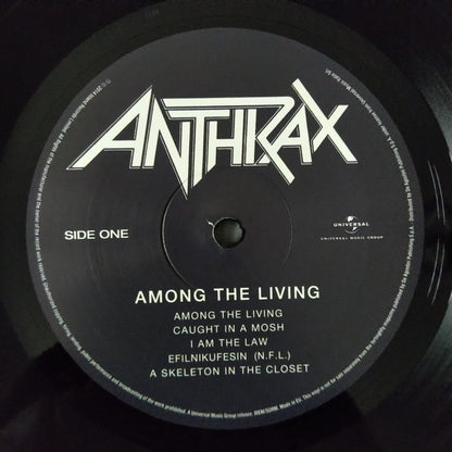 Among The Living (VINYL)*TOP SEAM SPLIT* | Mint (M) Excellent+ (EX+) - METAL *SEALED*