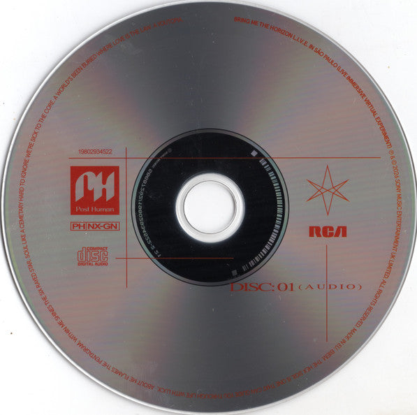 Bring Me The Horizon - L.I.V.E. In São Paulo (Live Immersive Visual Experiment)(CD) | Mint (M) Mint (M) - METAL *SEALED*