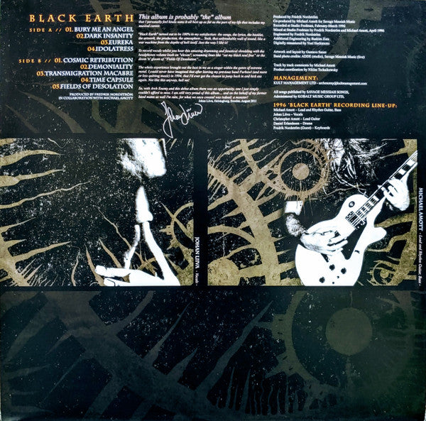 Black Earth (VINYL) | - METAL *SEALED*