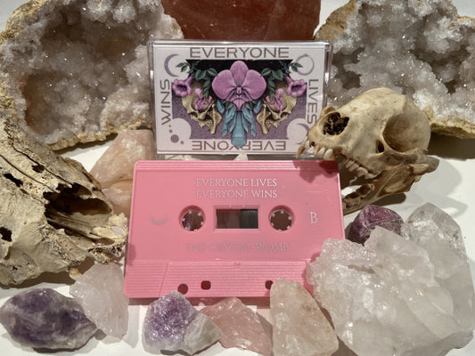 Everyone Lives Everyone Wins - The Crystal Womb (CASSETTE) | Mint (M) Mint (M) - METAL *SEALED*