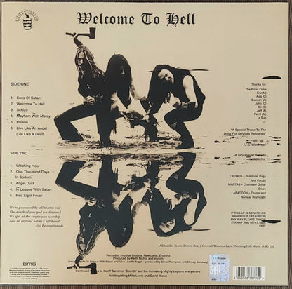 Welcome To Hell (VINYL) | - METAL *SEALED*