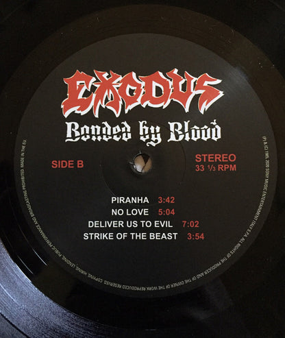 Bonded By Blood (VINYL) | Mint (M) Mint (M) - METAL *SEALED*